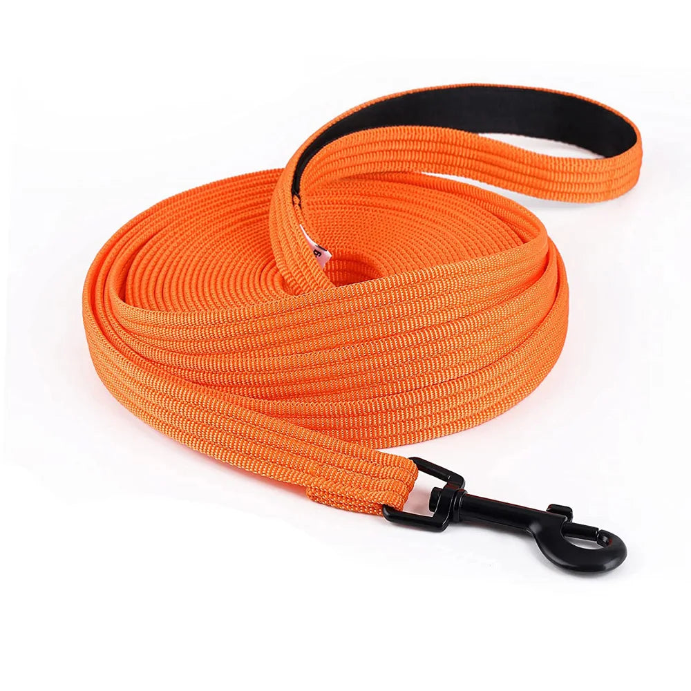 Nylon Dog Training Leashes Walking Pet Leash Long Lanyard Traction Rope for Small Large Dogs 4.5M 10M 15M Lead Item