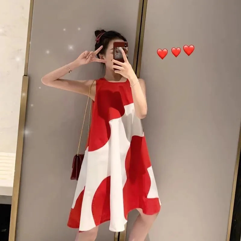 Maternity Dress Summer Korean Version Loose Maternity Dress Summer Long Holiday Pregnant Women Skirts Vestidos De Fotografía