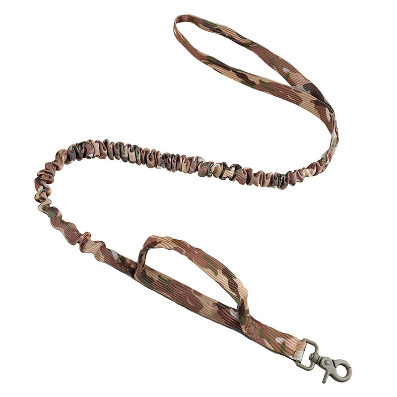 Dog Tactical Leash ,Outdoor Training Dog Leash ,1000D Nylon Elastic Leash