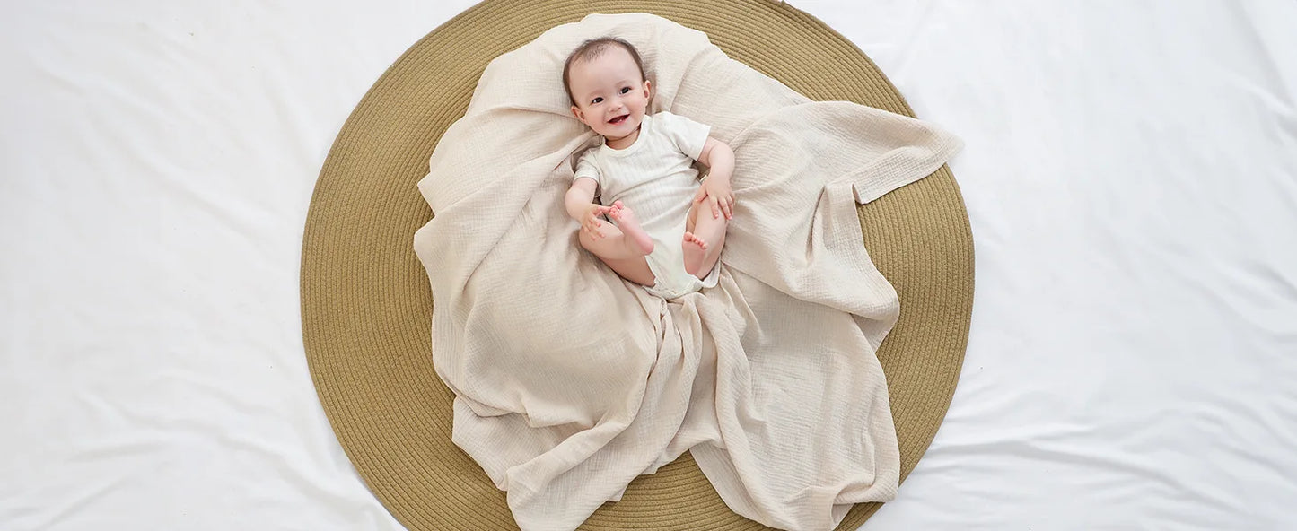 Baby Blanket Gauze Cotton Newborn Swaddle Swaddle Towel Four Seasons Bath Towel Swaddle To Prevent Startle Baby Towel Baby Bath