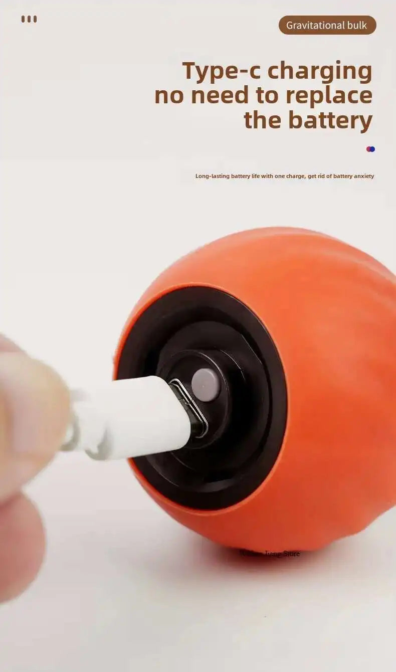 New Smart Interactive Speedy Tail 2.0 Cat Toy Automatic Moving Balls for Cats And Dogs Touch Motion Rolling Toy Ball for Pet