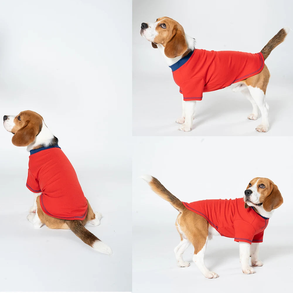 Dog Shirts Summer Puppy Spring Clothes Pet Pullover Sweatshirt Soft Long Sleeve Dog Clothes for Small and Medium Dogs T-shirts