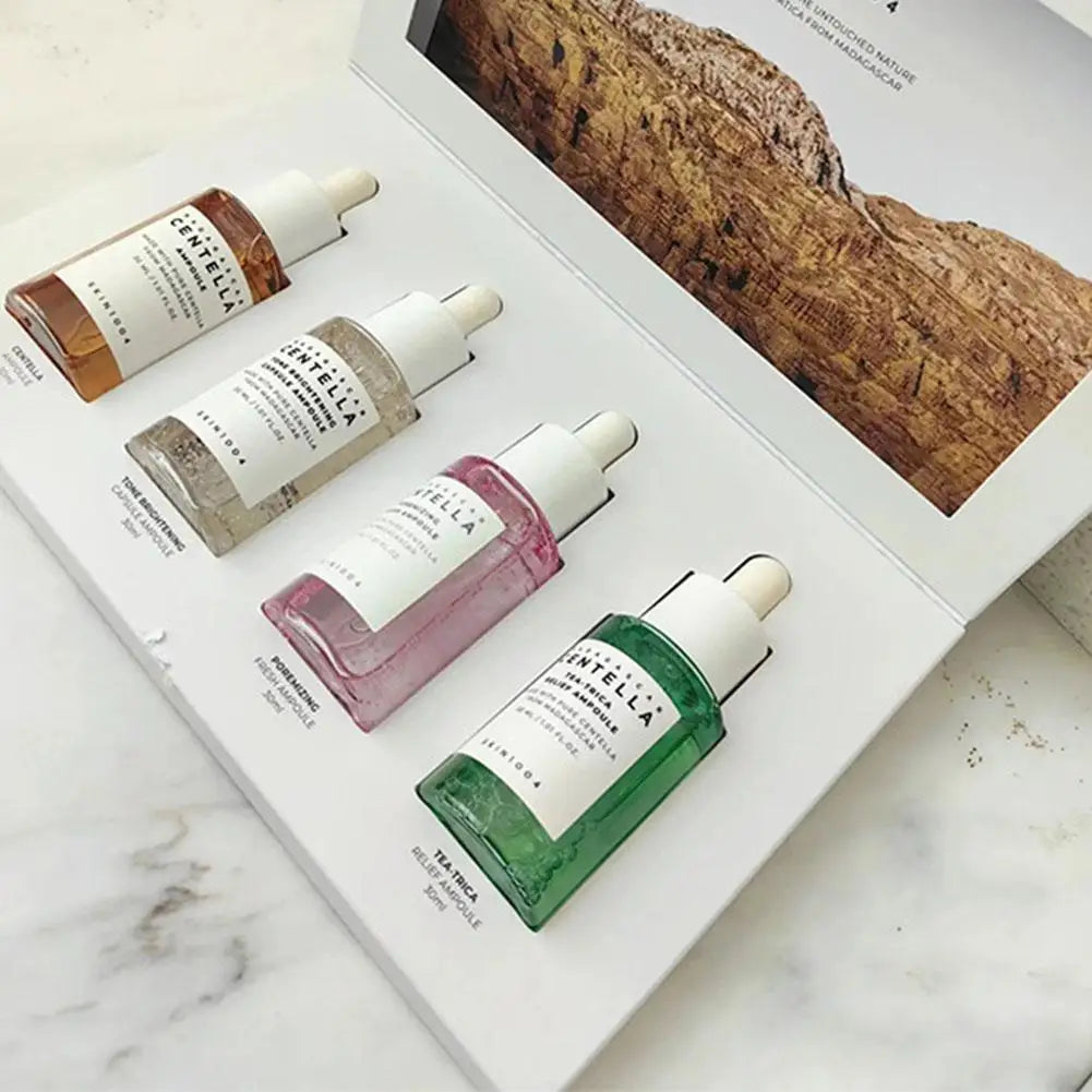 Centella Asiatica Skin Care Set Essence Soothing Repairing Skin Rejuvenation Nourishing Brightening Korean Cometics Skincare