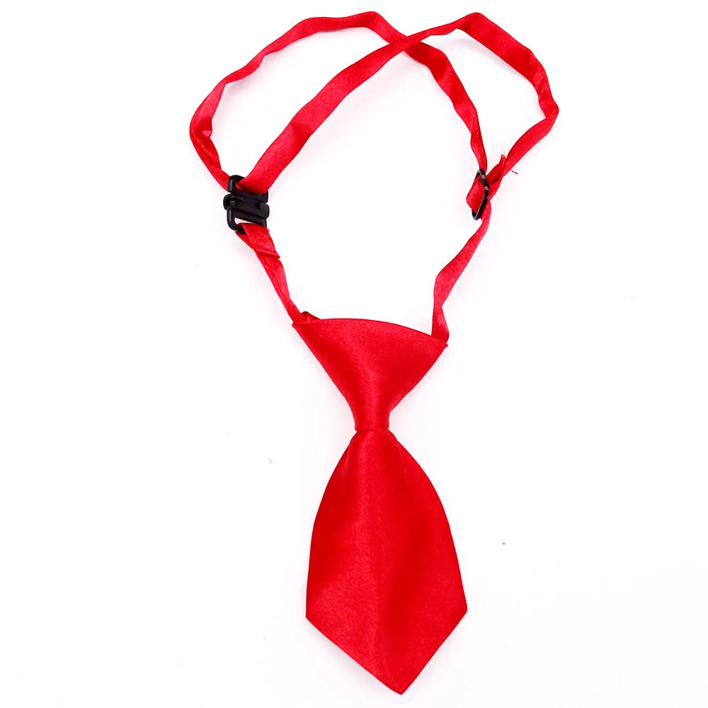 25/50/100pcs Bulk Dog Ties Mix Colors Cat Dog Neckties Dog Grooming Accessories Adjustable Small Dogs Bowties Supplies