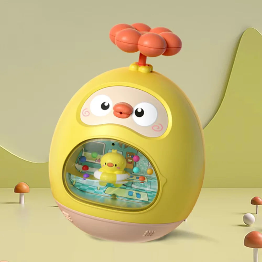 Baby Bath Toy Amphibious Cute Fun Spray Water Tumbler Toy Water Bathtub Pool Beach Kids Baby Toys 12 Months Bathing Bathroom