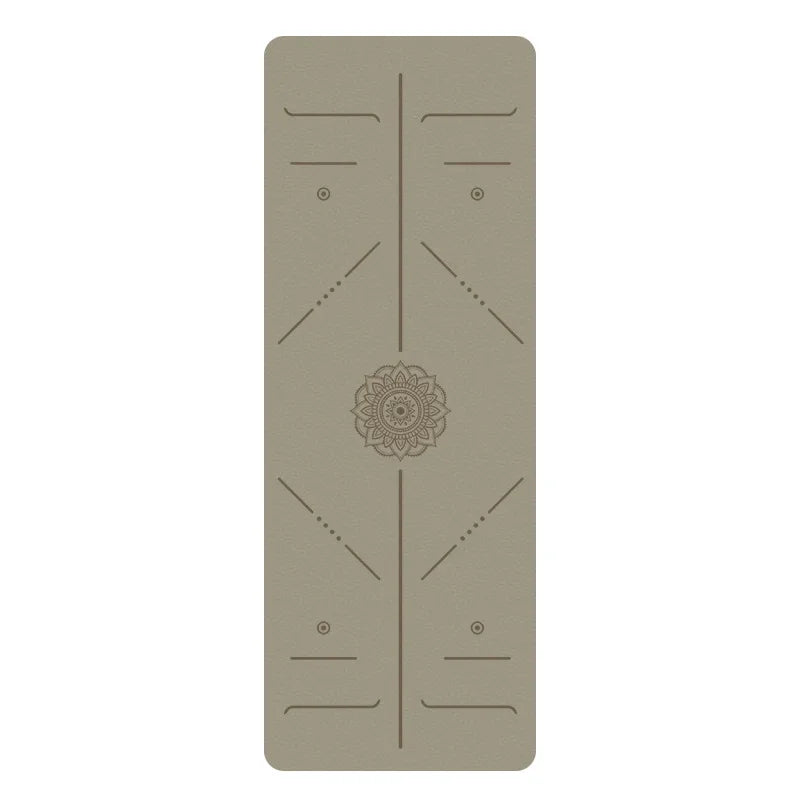 1.5mm Ultra-thin Pu Natural Rubber Yoga Mat Portable Foldable Professional Anti-slip Fitness Yoga Mat