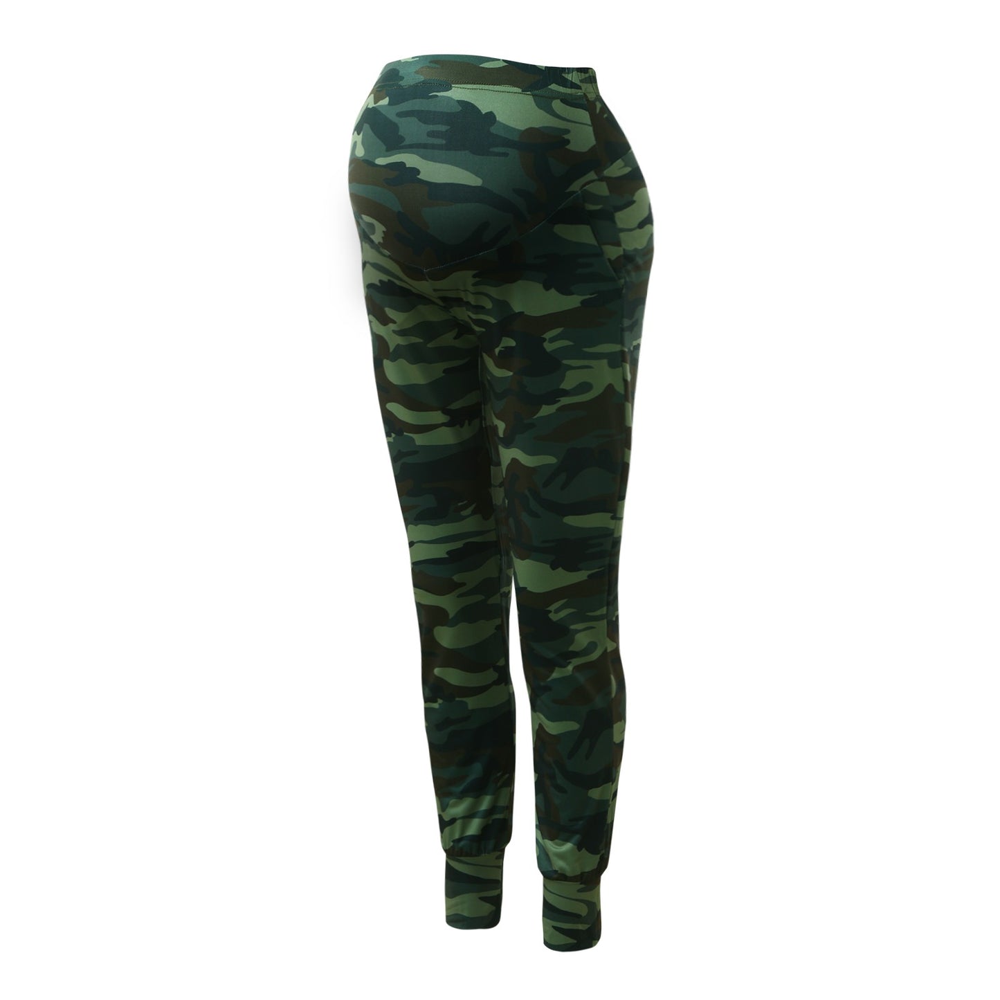 Maternity Clothes Women Camouflage Pants Stretchy Comfortable Lounge Pants High Waist Slim Maternity Leggings Premama Clothing