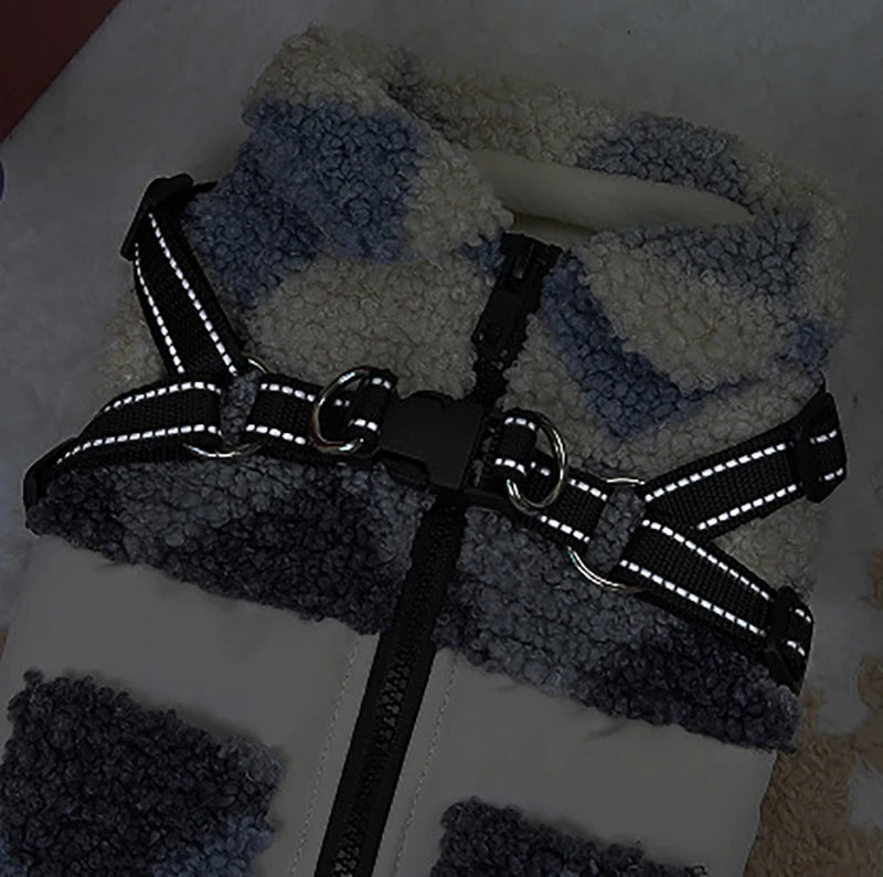Winter Warm Pet Dog Jacket Thickened Pet Clothes for Small Medium Dogs Fleece Puppy Coat Yorkie Chihuahua Coat Dog Accessories