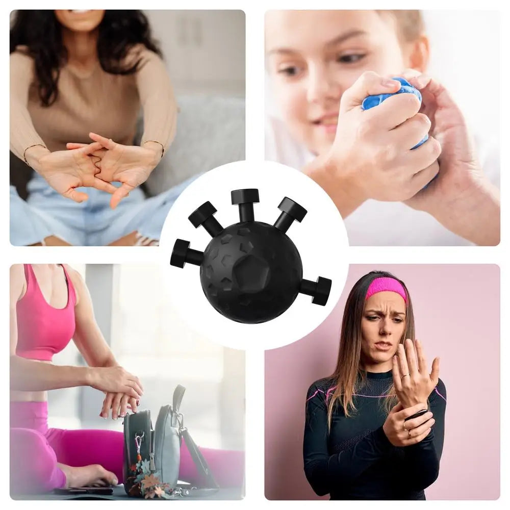 Finger Strengthener Finger Exerciser for Forearm Hand Strengthener Hand Grip Workout Equipment Finger Exerciser Ball