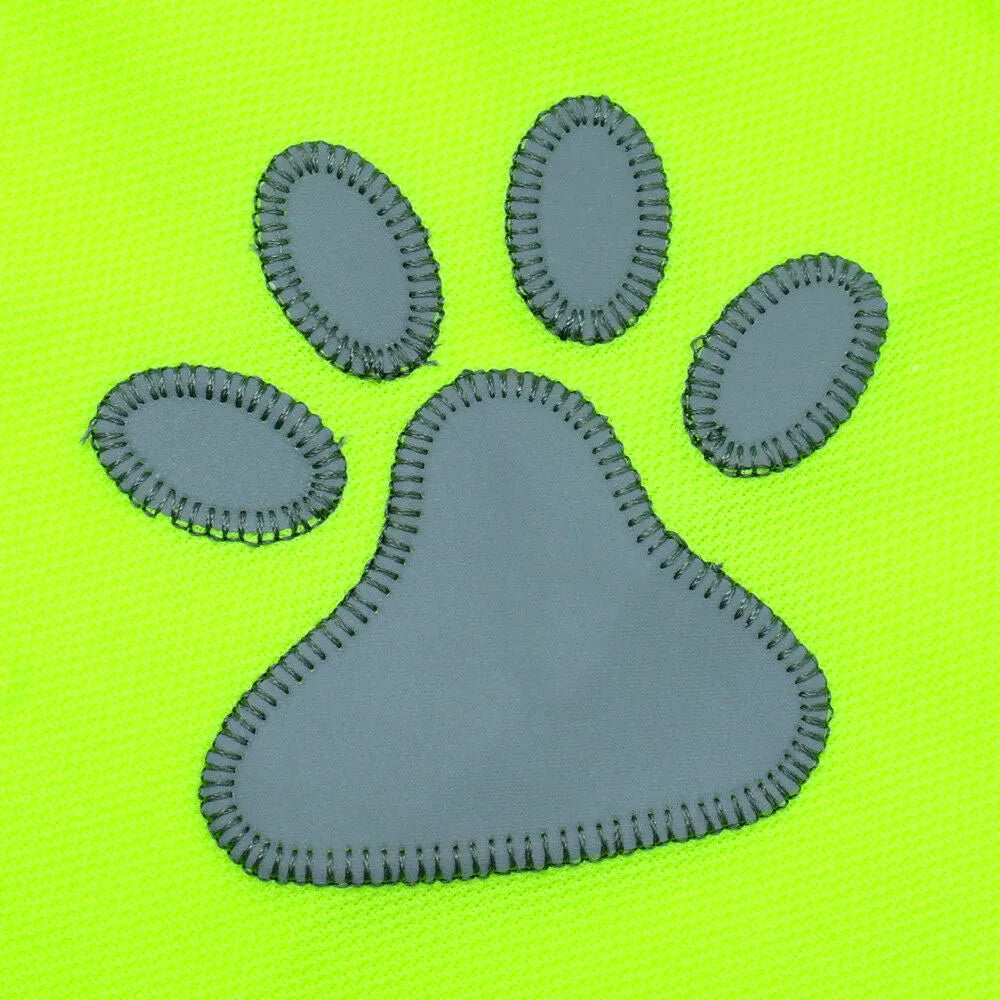 Outdoor Pet Safety Vest Reflective Dog Safety Vest High Visibility Fluorescent Pet Hi Vis Jacket Coat