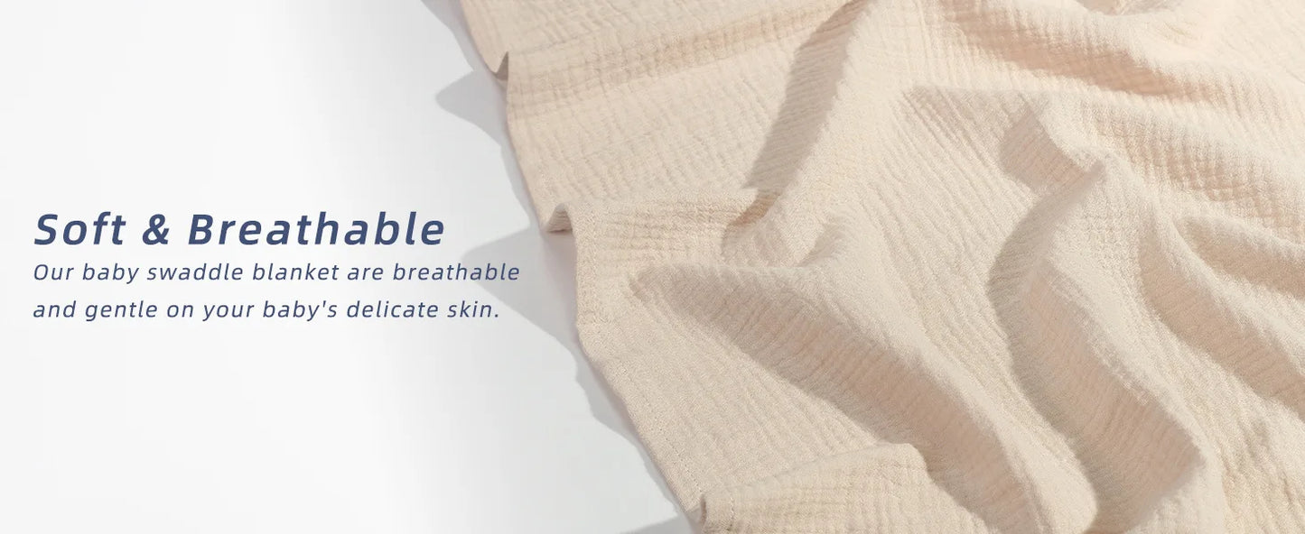 Baby Blanket Gauze Cotton Newborn Swaddle Swaddle Towel Four Seasons Bath Towel Swaddle To Prevent Startle Baby Towel Baby Bath