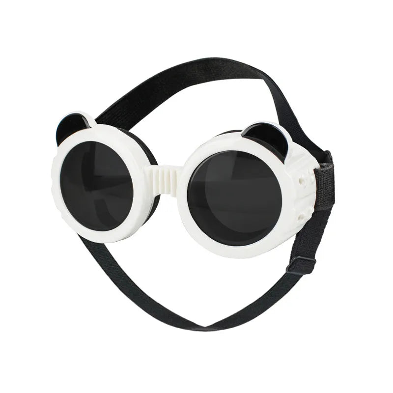 Dog Sunglasses Dog Goggles UV Protection Anti Wind/Dust Pet Eye Wear Protection with Adjustable Strap for Small or medium Dogs