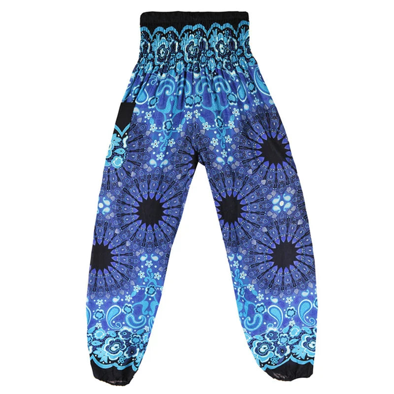 Yoga Pants Women Hippie Harem Printed Leggings Boho High Waisted Pantalone De Mujer Cintura Alta Calca Feminina Beach