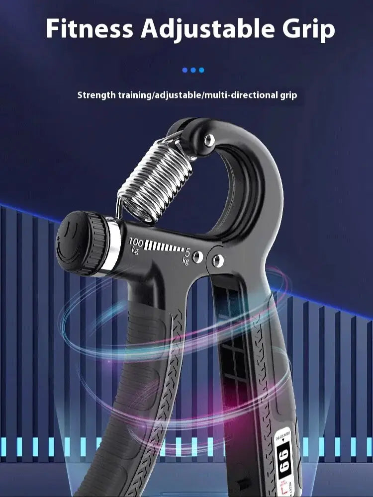 R Shaped Spring Grip Professional Wrist Strength Arm Muscle Finger Rehabilitation Training Exercise Fitness Equipment
