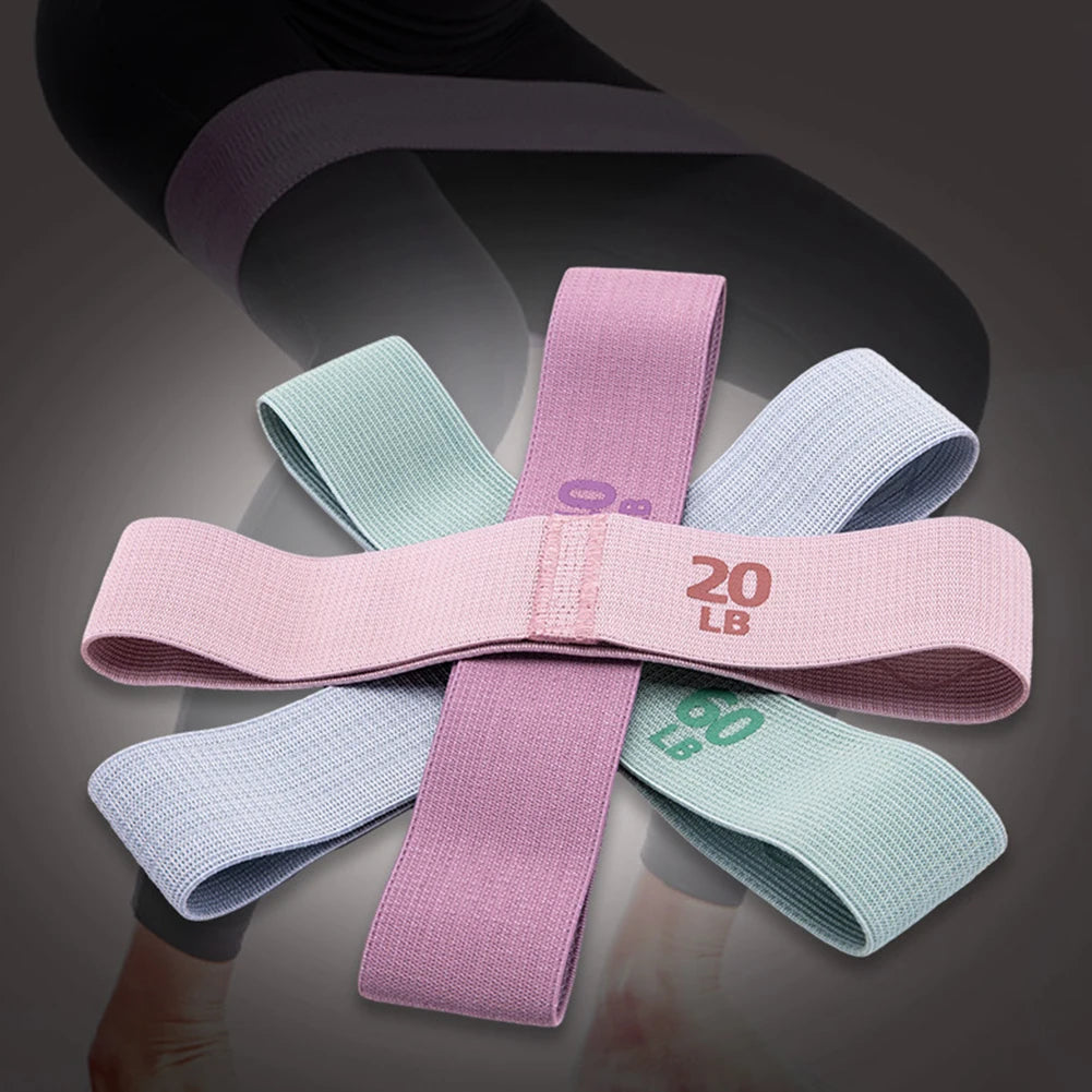 Resistance Bands for Legs and Butt Hip Glute Thigh Booty Bands Elastic Workout Bands Fitness Strips Loops Yoga Gym Equipment