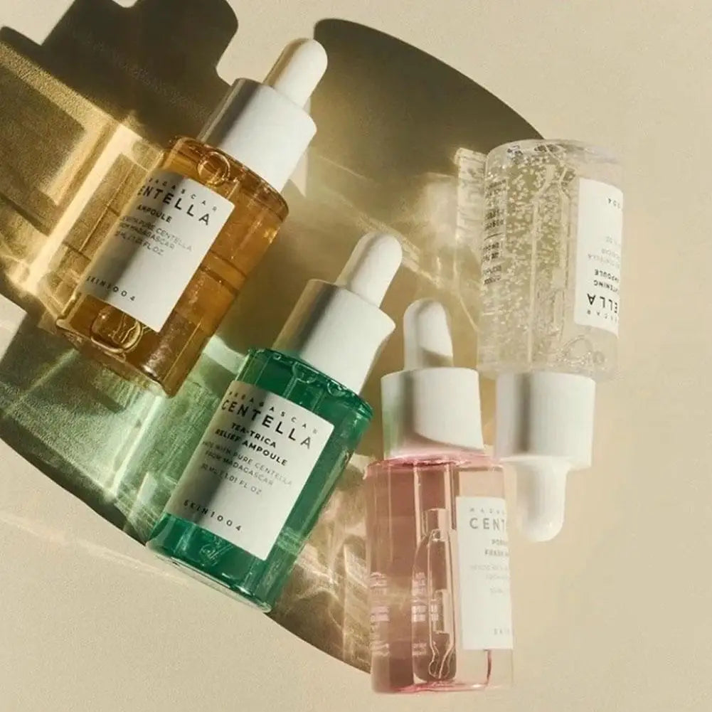 Centella Asiatica Skin Care Set Essence Soothing Repairing Skin Rejuvenation Nourishing Brightening Korean Cometics Skincare