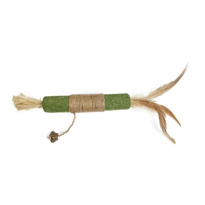 Cats Catmint Stick Cats Teether Licking Stick Cats Teaser Stick Toy Chewing Matatabi Cats Hairballs Removal Treat Stick