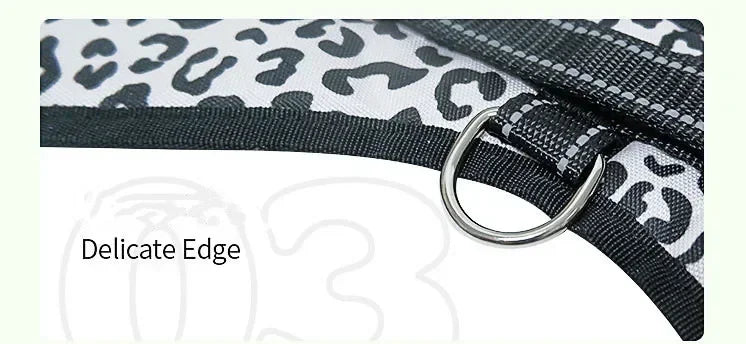 Personalized Dog Harness Nylon Reflective Breathable Pet Harness Vest For Small Large Dogs outdoor Walk Training Accessories