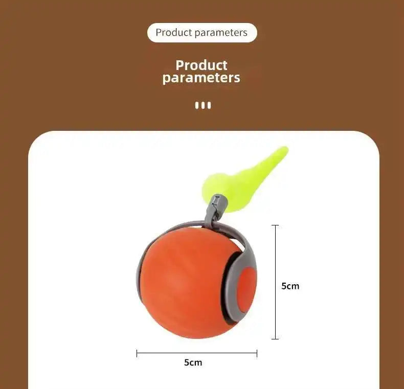 New Smart Interactive Speedy Tail 2.0 Cat Toy Automatic Moving Balls for Cats And Dogs Touch Motion Rolling Toy Ball for Pet