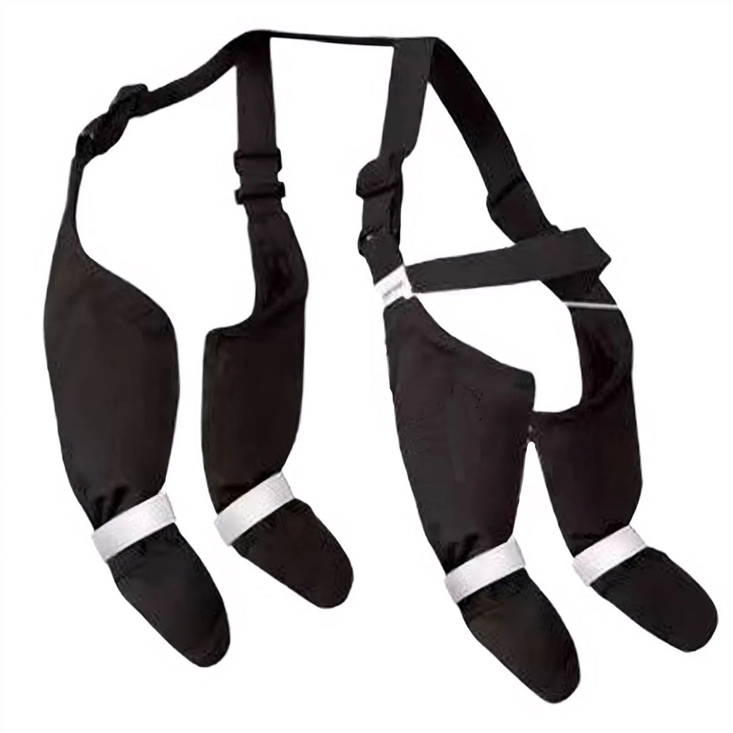 Reflective Dog Boots Shoes For Dogs Non-slip Pets Paws Protector Adjustable Walking Shoes Suspender Boots Outdoor Pet Sneakers