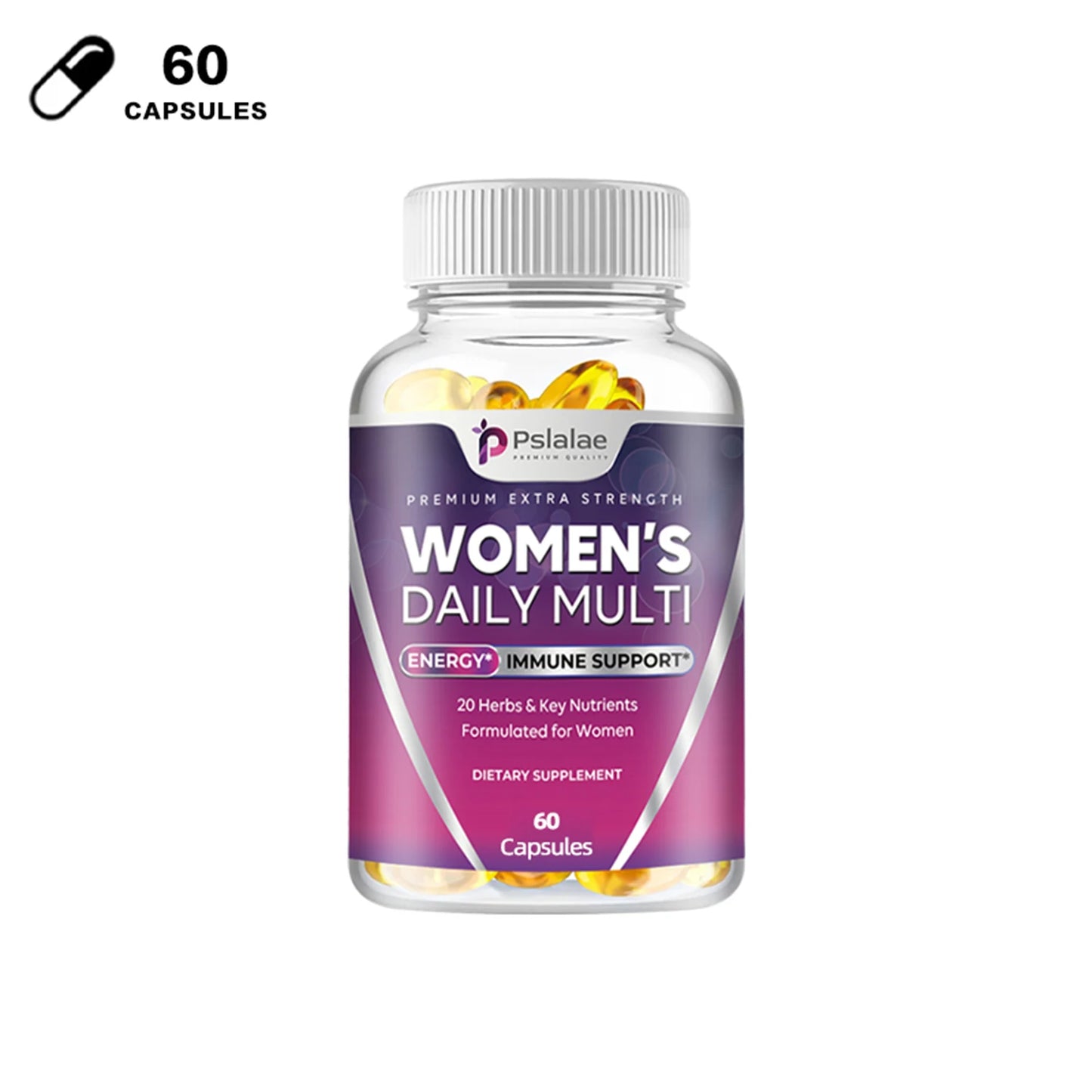 Women's Daily Multi Capsules - Daily Multivitamin To Support Energy and Immune Health