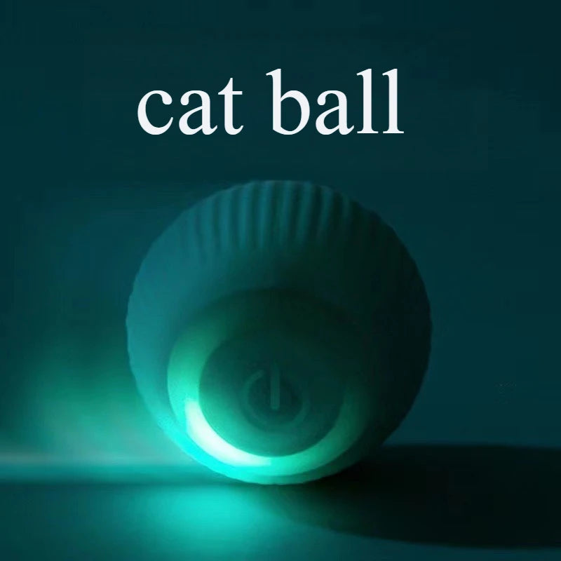 Electric Cat Toy Smart Rolling Ball Resistant To Bite Teasing Cats Toys Self-exciting Ball Artifact Dust-free Pet Supplies