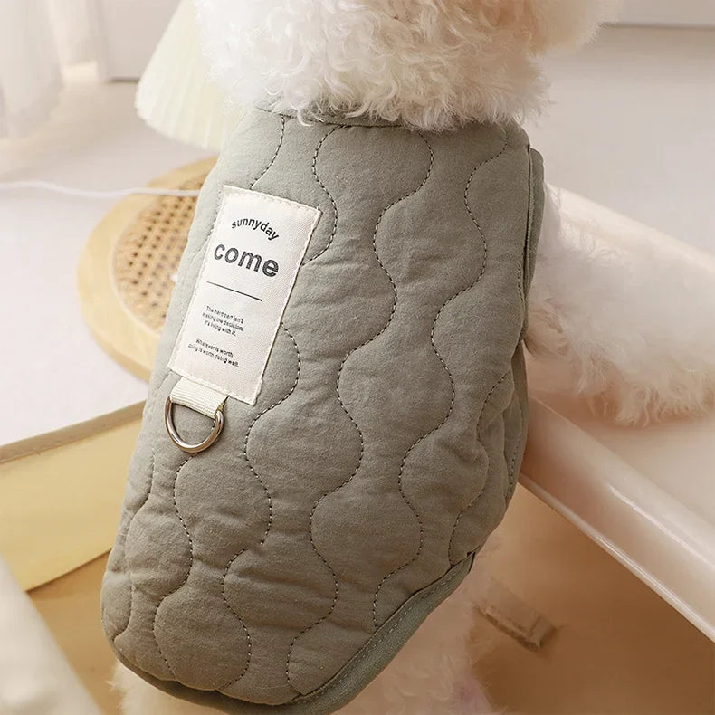 Thickened Warm Dog Coat Jacket Pet Dog Clothes for Small Medium Dogs Fleece Puppy Clothes Chihuahua Yorkshire Clothing