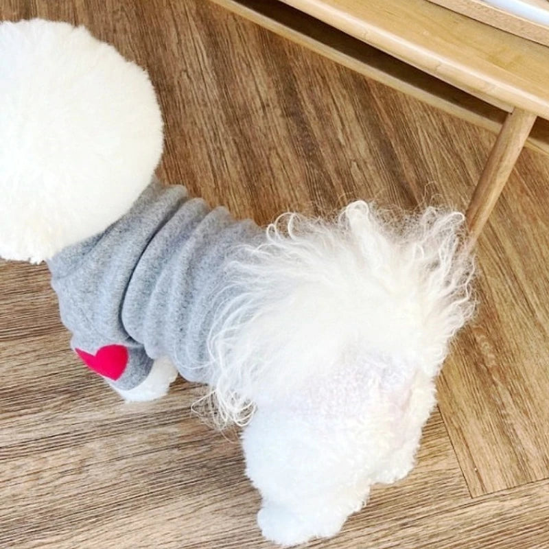 Fashion Dog Hoodies Autumn Dog Clothes for Small Dogs Cute Solid Puppy Sweater Soft Cat Hoodies Pet Sweatshirt Chihuahua Clothes