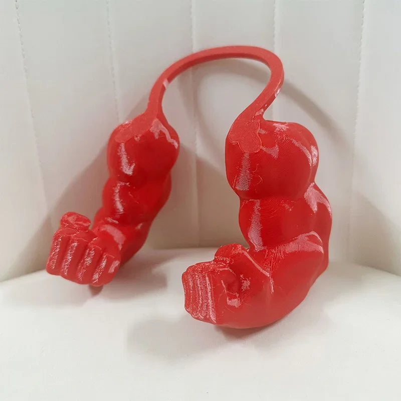 Cat Muscle Arms With Muscle 3D Printed Funny Cat's Neck Giant Arm Creative Arm For Pet Cosplay Halloween Costume Party Accessory