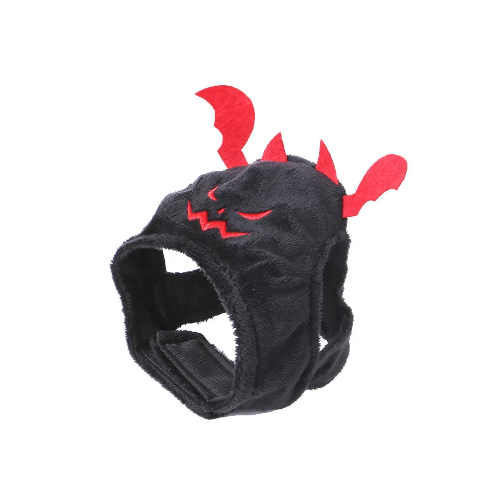 Pet Halloween Dog Cat Costume Dog Cat Costumes for Small Dogs Cosplay Bat Headgear Cat Hat Cat Headgear Pet Supplies