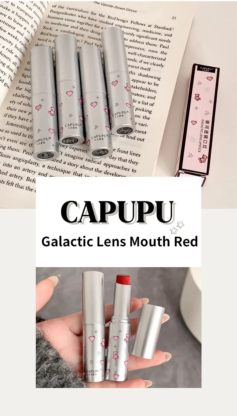 Solid lip gloss lipstick Mirror hydrating moisturizing moisturizing long-lasting and non-fading lipstick high appearance level