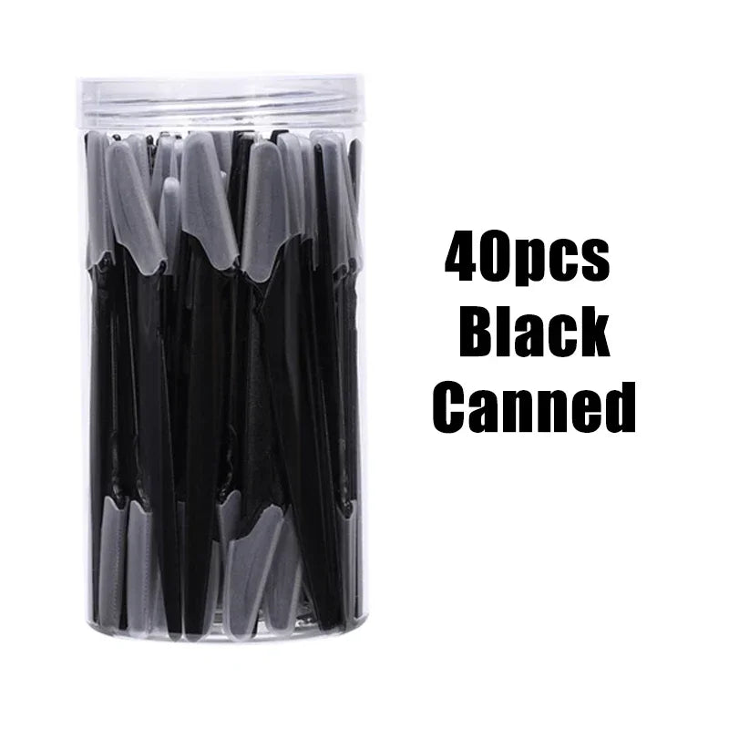 5/10/30/40/66pcs Eyebrow Razors Kit Facial Eye Brow Trimmer Multifunction Facial Hair Removal Tool with Container Safety Beauty