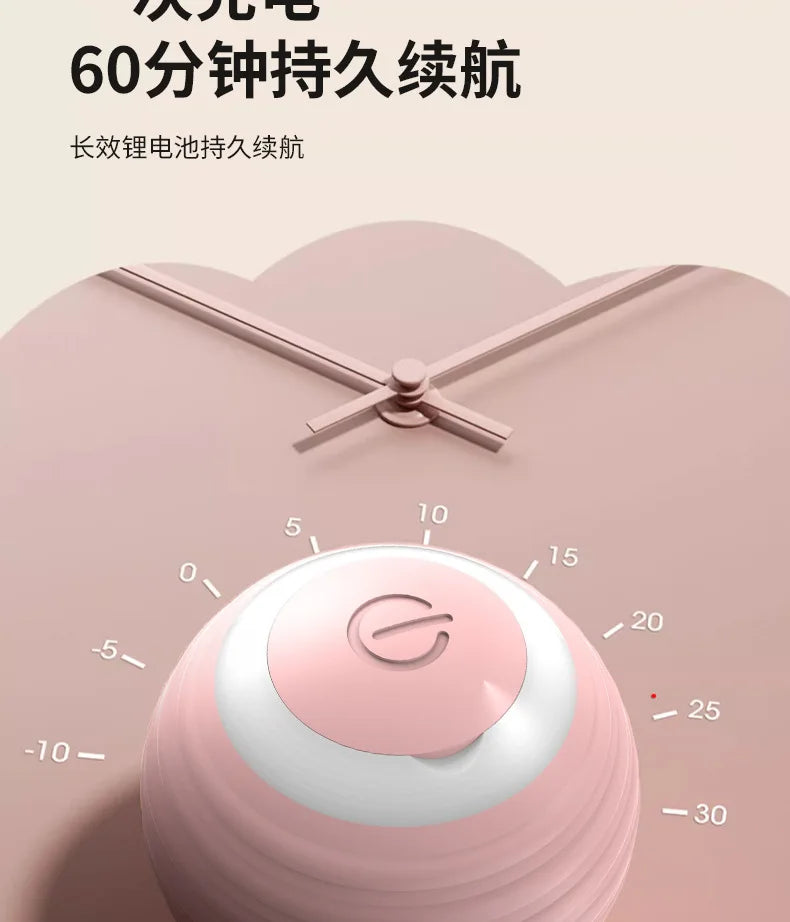 Electric Cat Toy Smart Rolling Ball Resistant To Bite Teasing Cats Toys Self-exciting Ball Artifact Dust-free Pet Supplies