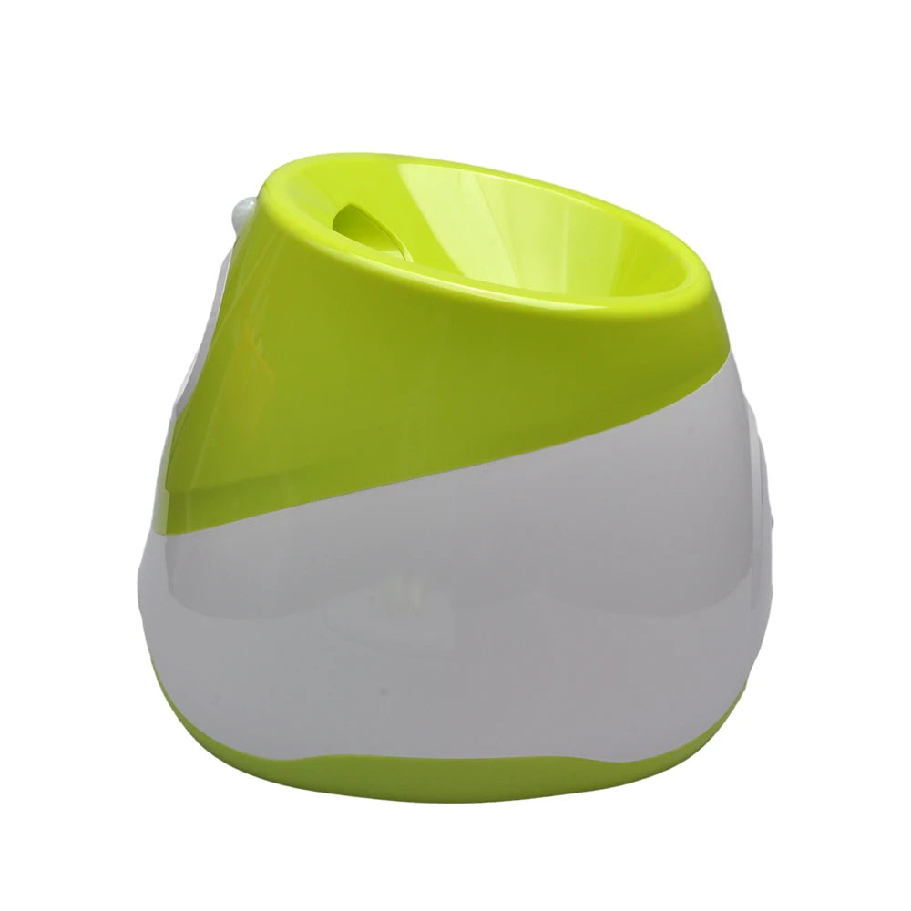 With 5 balls Automatic Ball Launcher for Dogs 3 Adjustable Distances Settings,Improves the dog's intelligence Outdoor pet game