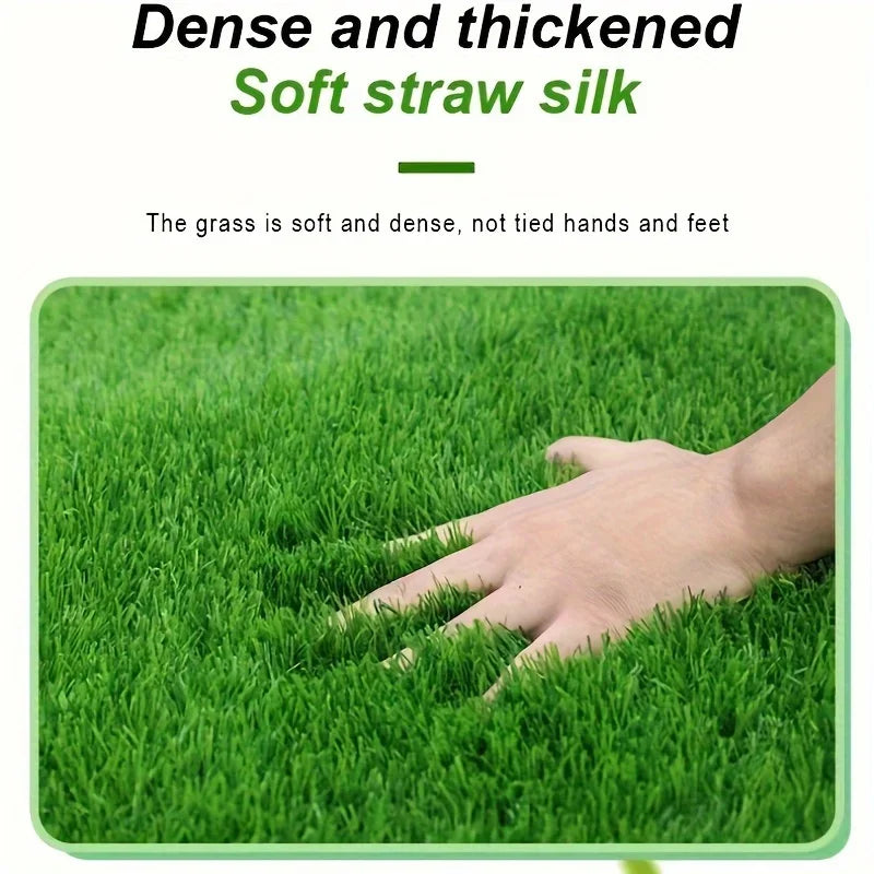 Reusable & Washable Dog Grass Mat Artificial Lawn for Pet Training with Non-Slip Backing, Perfect for Indoor or Outdoor Use