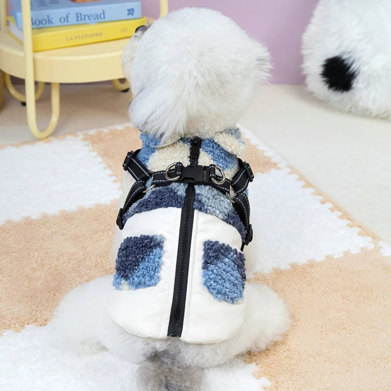 Winter Warm Pet Dog Jacket Thickened Pet Clothes for Small Medium Dogs Fleece Puppy Coat Yorkie Chihuahua Coat Dog Accessories