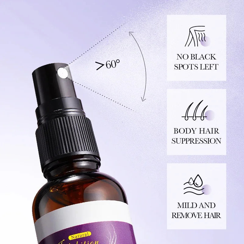 Hair Removal Cream Inhibits Hair Growth Whitening Safe Gentle Spray Effectively Remove Armpit Knee Leg Hair Skincare Products