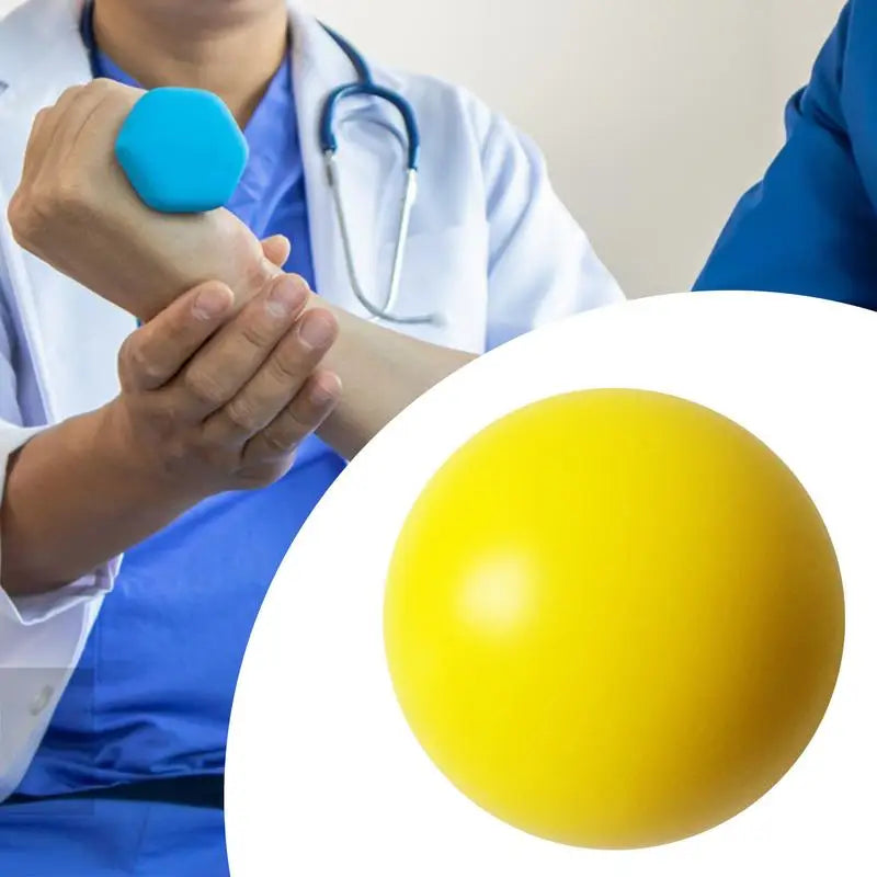 Finger Exerciser Ball Soft Grip Exerciser Strengthener Elastic Finger Grip Strength Trainer For Home Workout Gym Training