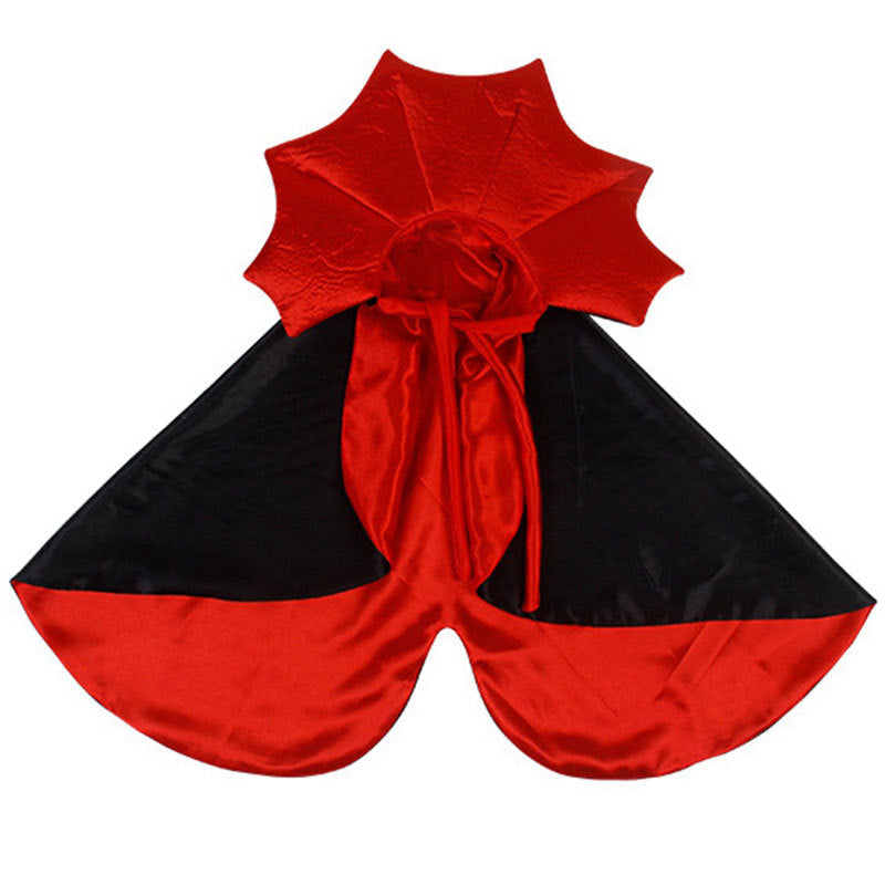 New Funny Pet Dog Halloween Costume Dog Cat Costumes for Small Dogs Cosplay Vampire Cloak Dog Cat Clothes Cloak Pet Supplies