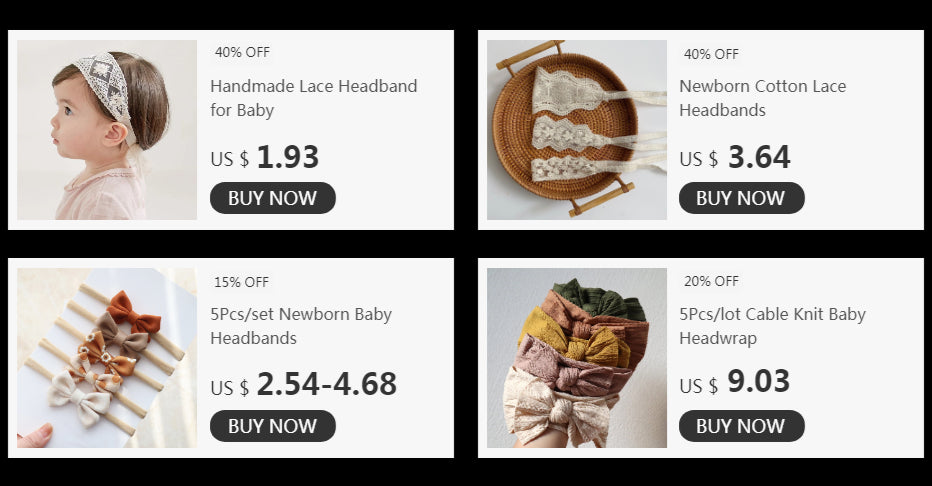 Baby Headband Mommy Twist Hairband For Women Girls Turban Mother Daughter Hair Accessories Cotton Newborn Head Wrap 2pcs/Set