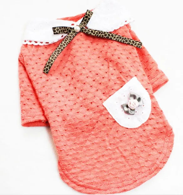 Summer Dog Thin T-Shirt Dog Shirt Breathable Pet Apparel Puppy Sweatshirt Dog Clothes for Small Medium Dogs Puppy