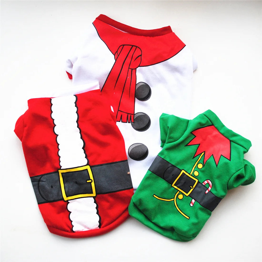 Christmas Dog Clothes New Year Pets Dogs Clothing For Small Medium Dogs Costume Chihuahua Pet Shirt Warm Dog Clothing Yorkshire