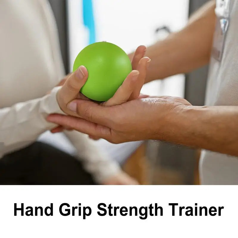 Finger Exerciser Ball Soft Grip Exerciser Strengthener Elastic Finger Grip Strength Trainer For Home Workout Gym Training