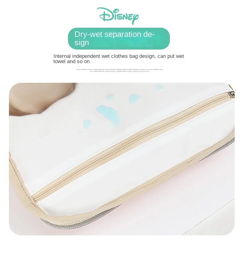 Disney Mickey Original New Diaper Bag Backpack Luxury Brand Baby Bag Large Capacity Multifunctional Cartoon Baby Diaper Bag