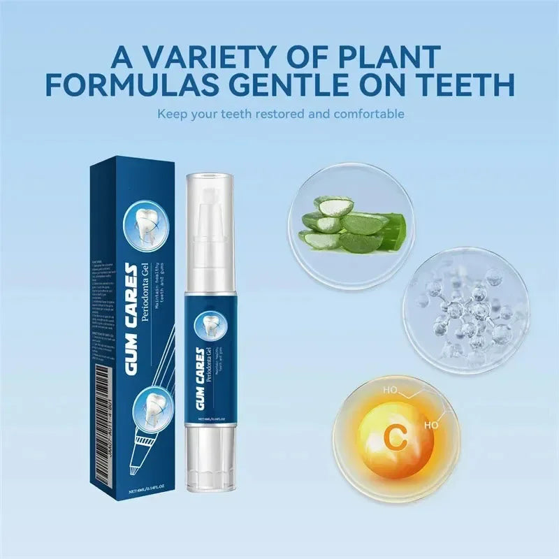 Damaged Gum Repair Care Gel Relieve Sore Gums Allergy Deep Cleaning Teeth Stains Tartar Serum Dental Caries Toothpaste