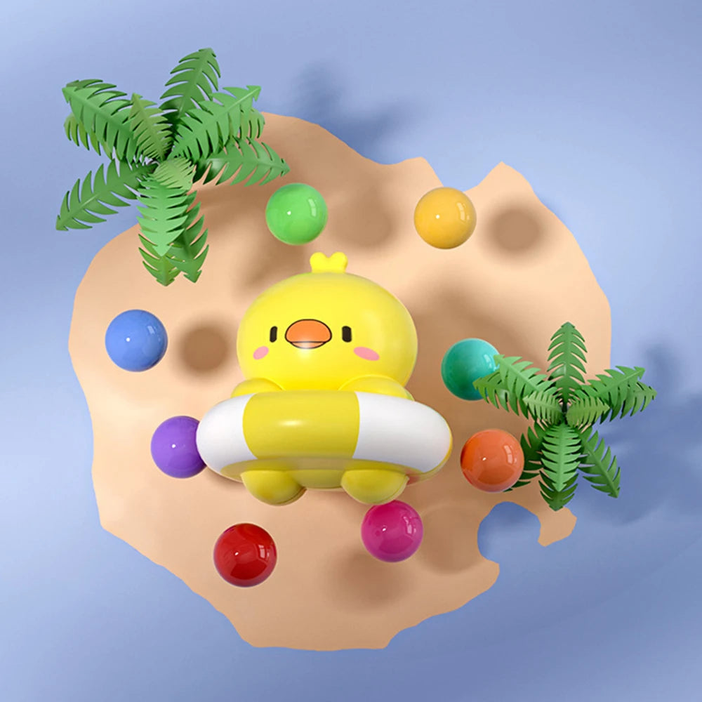 Baby Bath Toy Amphibious Cute Fun Spray Water Tumbler Toy Water Bathtub Pool Beach Kids Baby Toys 12 Months Bathing Bathroom