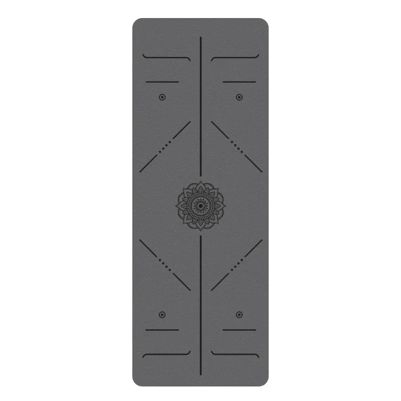 1.5mm Ultra-thin Pu Natural Rubber Yoga Mat Portable Foldable Professional Anti-slip Fitness Yoga Mat