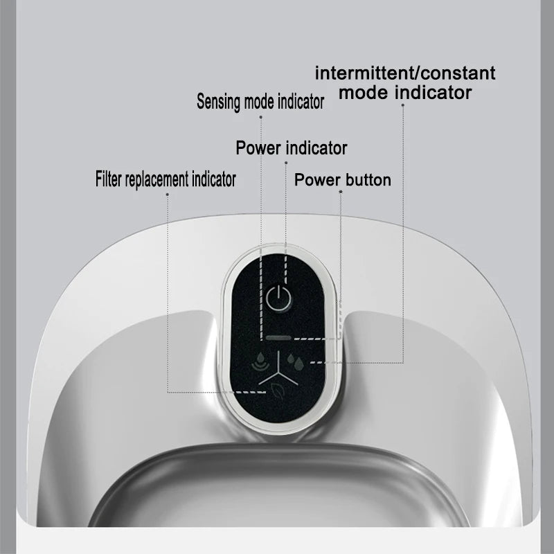 4L Wireless Cat Water Fountain 4000mAh Battery Operated,Ultra Quiet Pet Water Fountain with Motion Sensor for Cats Dogs Drinking
