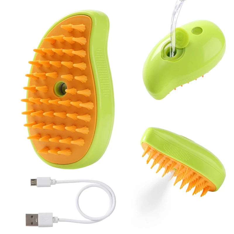 3IN1 Water Steam Brush Pets Grooming for Dogs Steam Cats Comb Brush for Cats with Vaporizer Anti-scratch Spray Accessories Cats