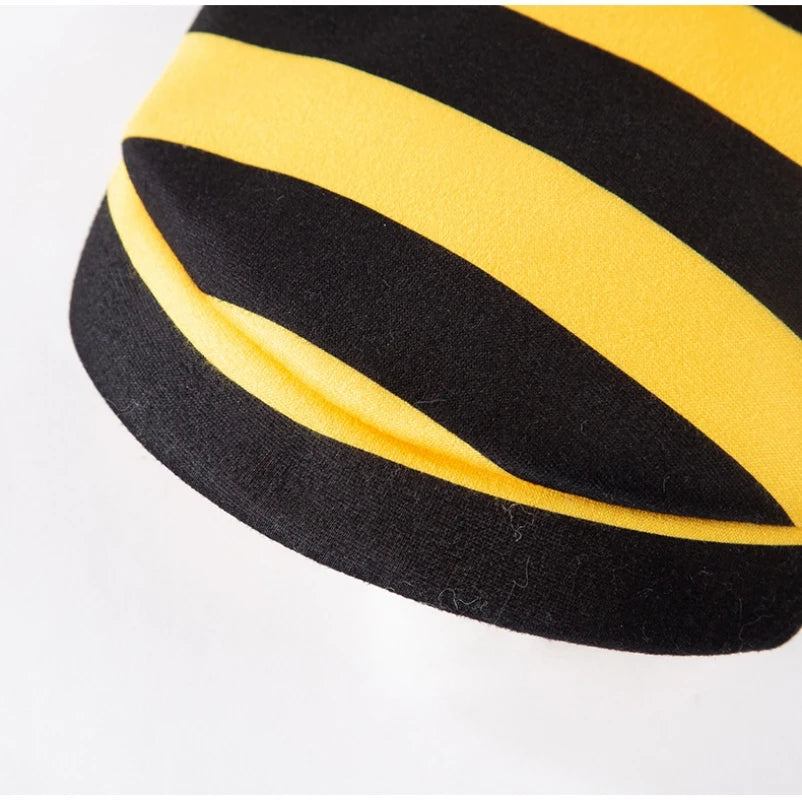 Pet Halloween Costume Honey Bee Role Play Hoodie with Buckle or not Dogs Cats Party Cosplay Funny Outfit Clothes with Hat or not